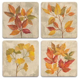 Autumn Themed Absorbent Coasters